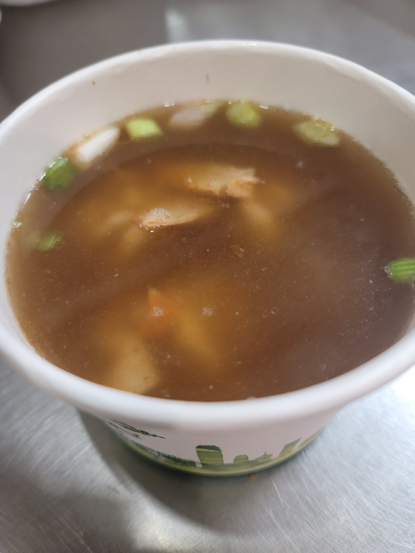 NO. 23 Wonton Soup with Barbecue Pork