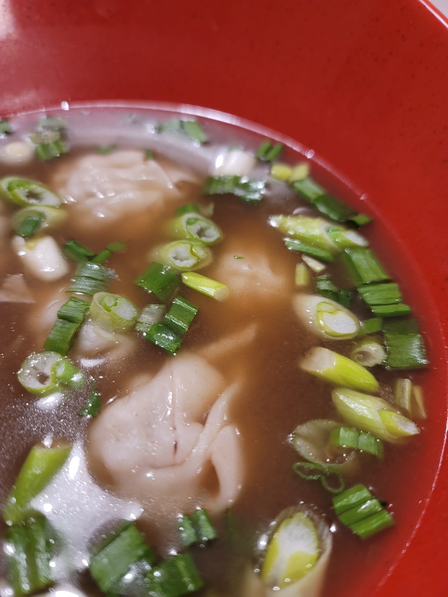 NO. 23 Wonton Soup with Barbecue Pork